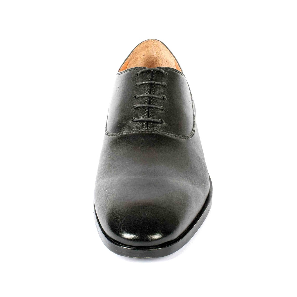 Black Polished Leather Oxford (UENT-MW-7|MIS/1)