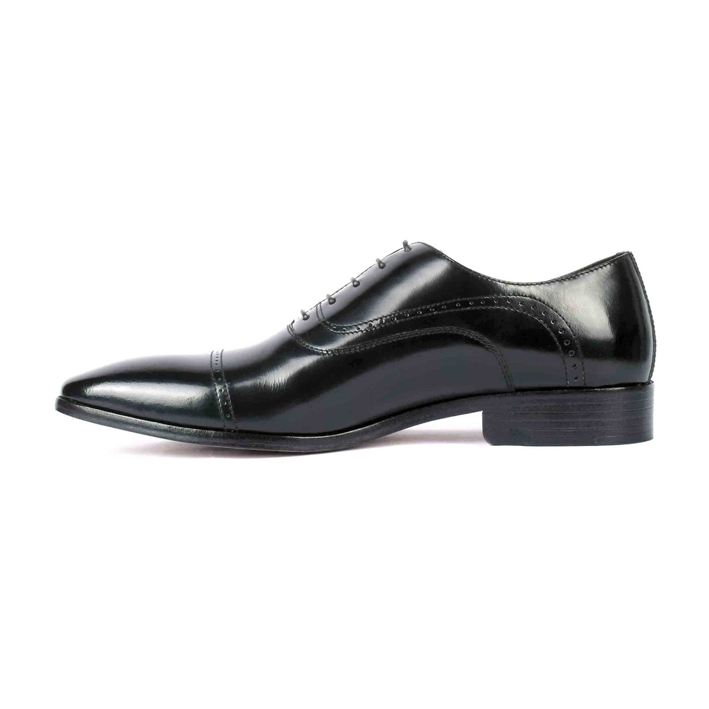 Black Patent Leather Quarter Brogue (UENT-MW-12|MIS/1)