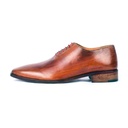 Brown Patent Leather Whole Cut Oxford (UENT-MW-13|MIS/1)