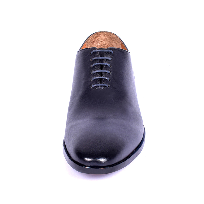 Blue Polished Leather Oxford (UENT-MW-17|MIS/1)