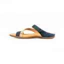 Blue Plain Microfiber Suede Sandal (PAK-SER-19-07-13252|MIS/1)