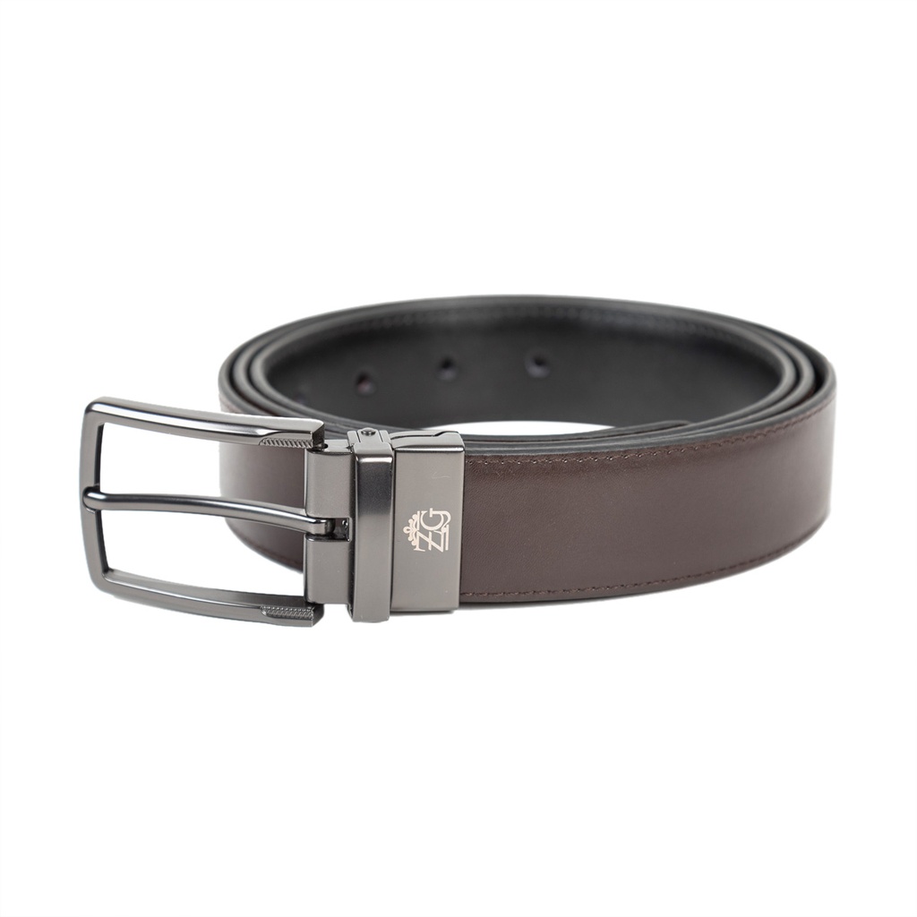 Men's Reversible Leather Belt (ZAL-11|SHN)