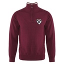 Harvard Qtr Zip (Left Chest Veritas Shield Embroidery)