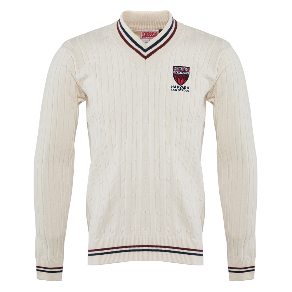 Harvard (Cricket Left Chest Veritas Shield Embroidery)