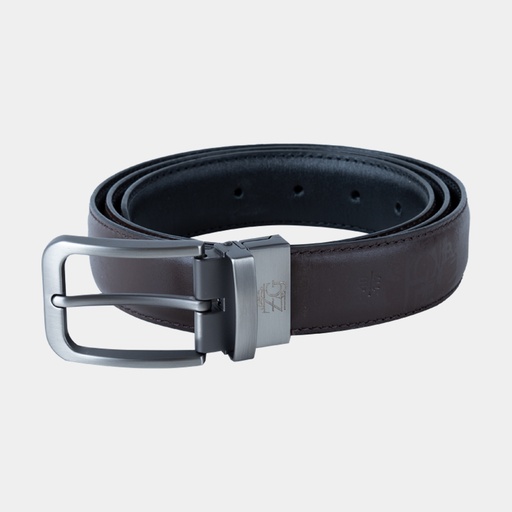 [47633-43532] Men's Reversible Leather Belt (ZAL-20/BTL-2|SHN)